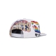 cappellino visiera piatta uomo nba in your face deadstock hwc dennug WHITE