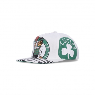 cappellino visiera piatta uomo nba in your face deadstock hwc boscel WHITE