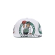 cappellino visiera piatta uomo nba in your face deadstock hwc boscel WHITE