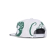 cappellino visiera piatta uomo nba in your face deadstock hwc boscel WHITE