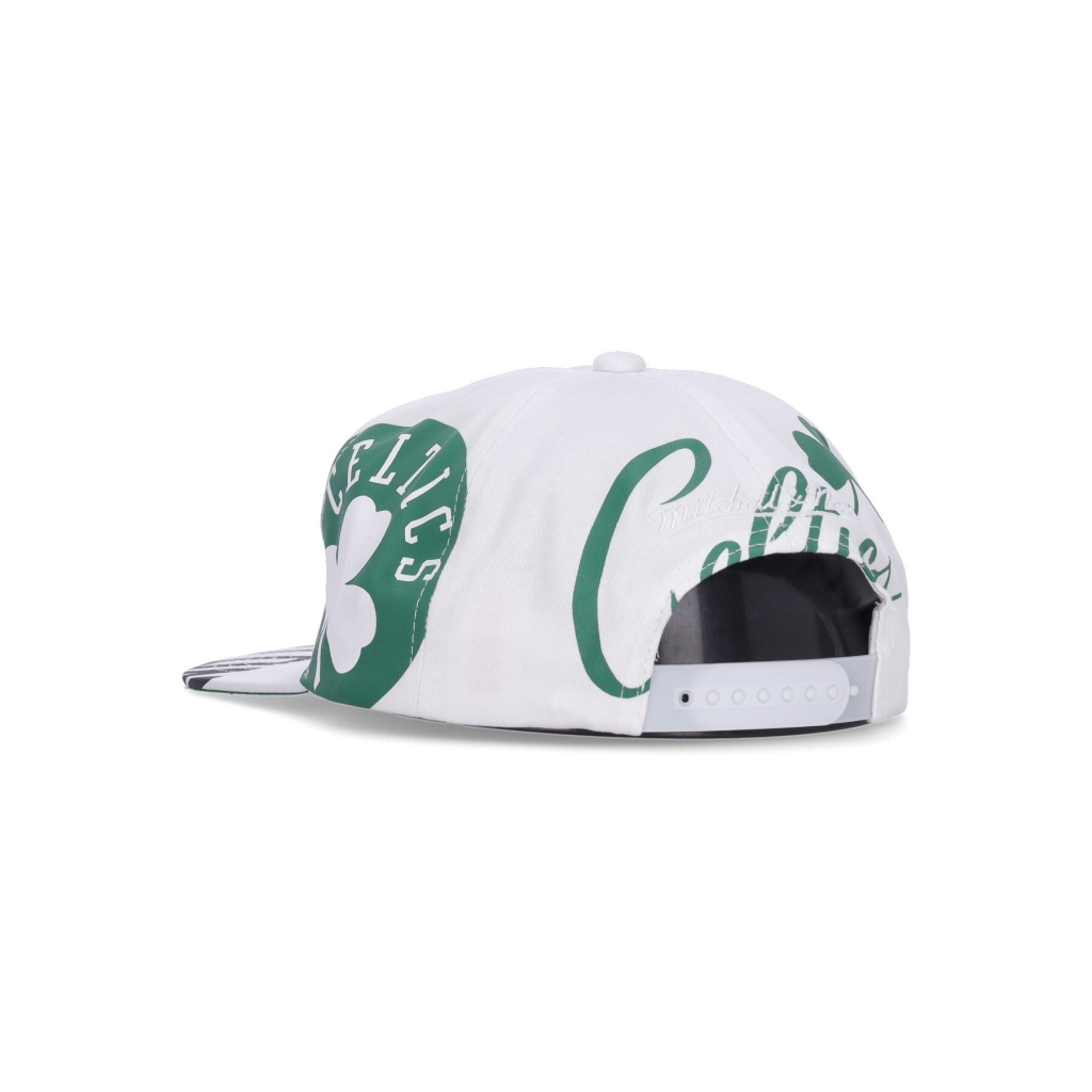 cappellino visiera piatta uomo nba in your face deadstock hwc boscel WHITE