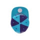 cappellino visiera piatta uomo nba pinwheel of fortune deadstock hwc chahor TEAL/PURPLE