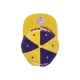 cappellino visiera piatta uomo ncaa pinwheel of fortune deadstock hwc loutig YELLOW/PURPLE