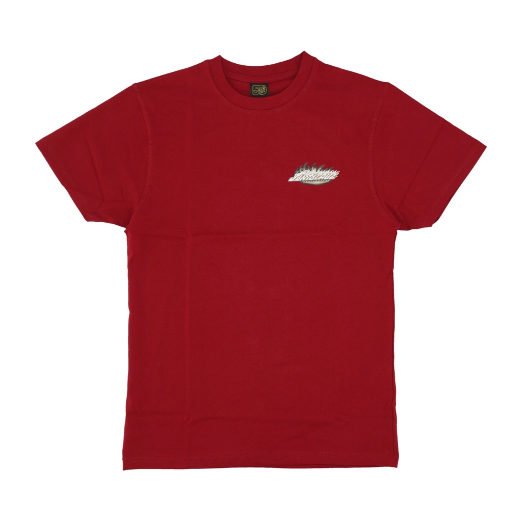 maglietta uomo ultimate flame dot tee BLOOD