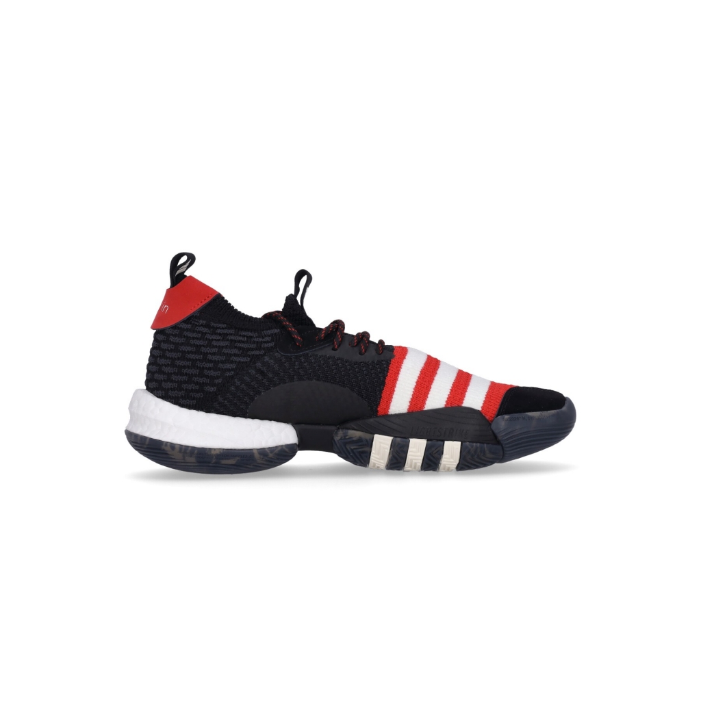 scarpa basket uomo trae young 2 CORE BLACK/BETTER SCARLET/OFF WHITE