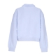 felpa leggera girocollo donna collar crewneck BLUE DAWN