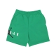 pantalone corto tuta felpato ragazzo jumpman sustainable short LUCKY GREEN
