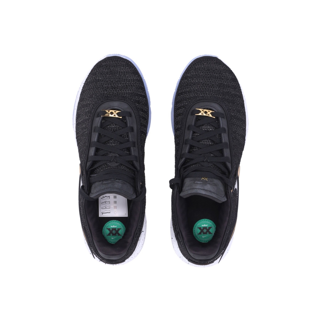scarpa basket uomo lebron xx BLACK/METALLIC GOLD/WHITE/PURE PLATINUM