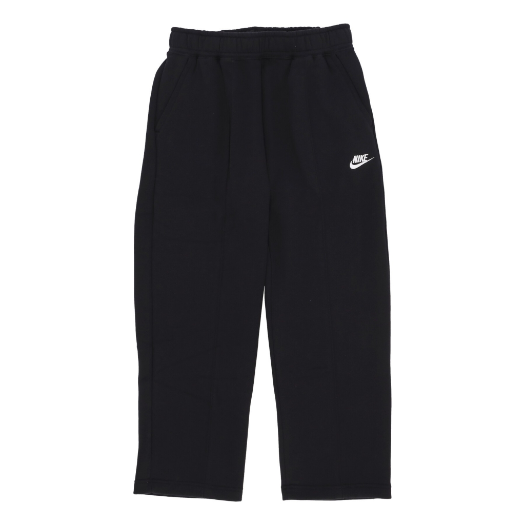 pantalone tuta felpato uomo club fleece bb cropped pant BLACK/WHITE