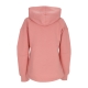 felpa leggera cappuccio zip donna w sportswear tech fleece windrunner full-zip hoodie RED STARDUST/BLACK