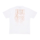 maglietta uomo mouth print tee WHITE/ORANGE