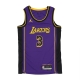 canotta basket uomo nba statement 22 dri-fit swingman jersey no 3 anthony davis loslak FIELD PURPLE