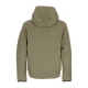 felpa leggera cappuccio zip uomo tech fleece full-zip windrunner hoodie MEDIUM OLIVE/BLACK