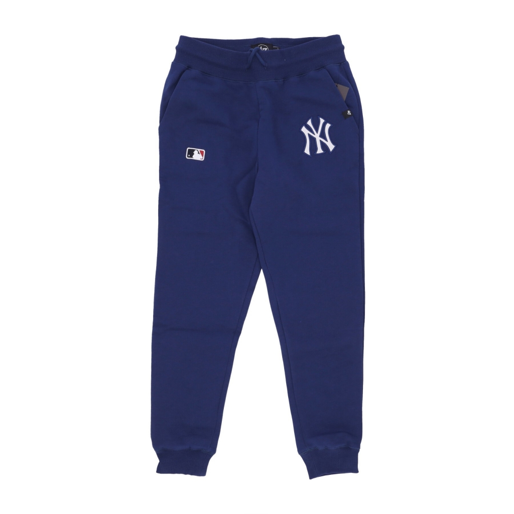pantalone tuta felpato uomo mlb emb burnside track pant neyyan BLAZER BLUE
