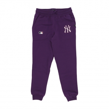 pantalone tuta felpato uomo mlb emb burnside track pant neyyan GRAPE