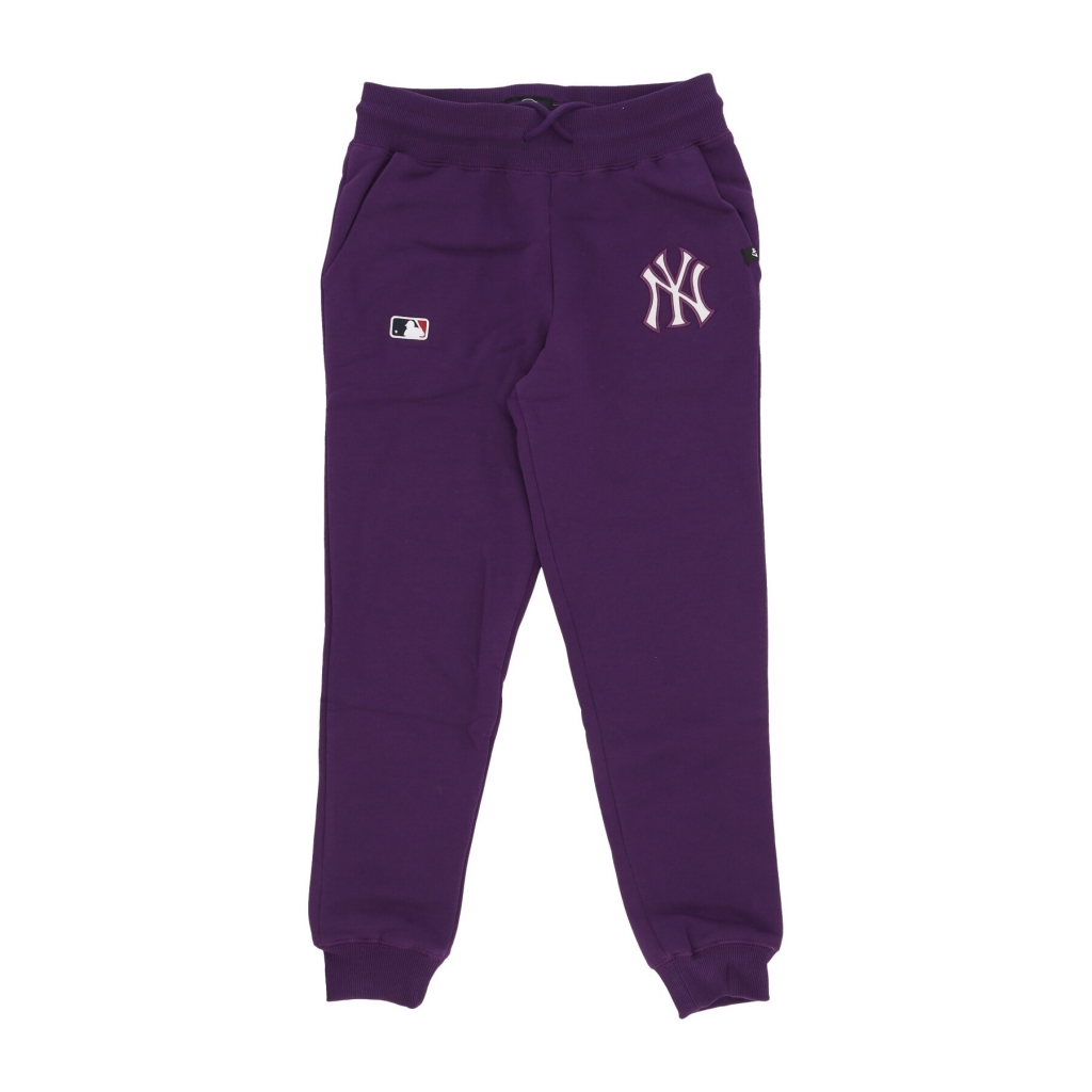 pantalone tuta felpato uomo mlb emb burnside track pant neyyan GRAPE