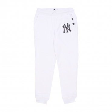 pantalone tuta felpato uomo mlb burnside pant neyyan WHITE WASH