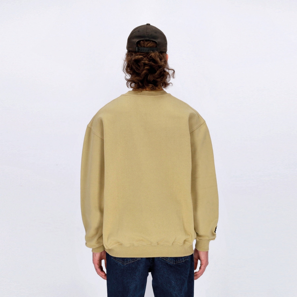 felpa girocollo uomo g-crew DESERT SAND