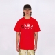 maglietta uomo arch logo tee ROYAL RED