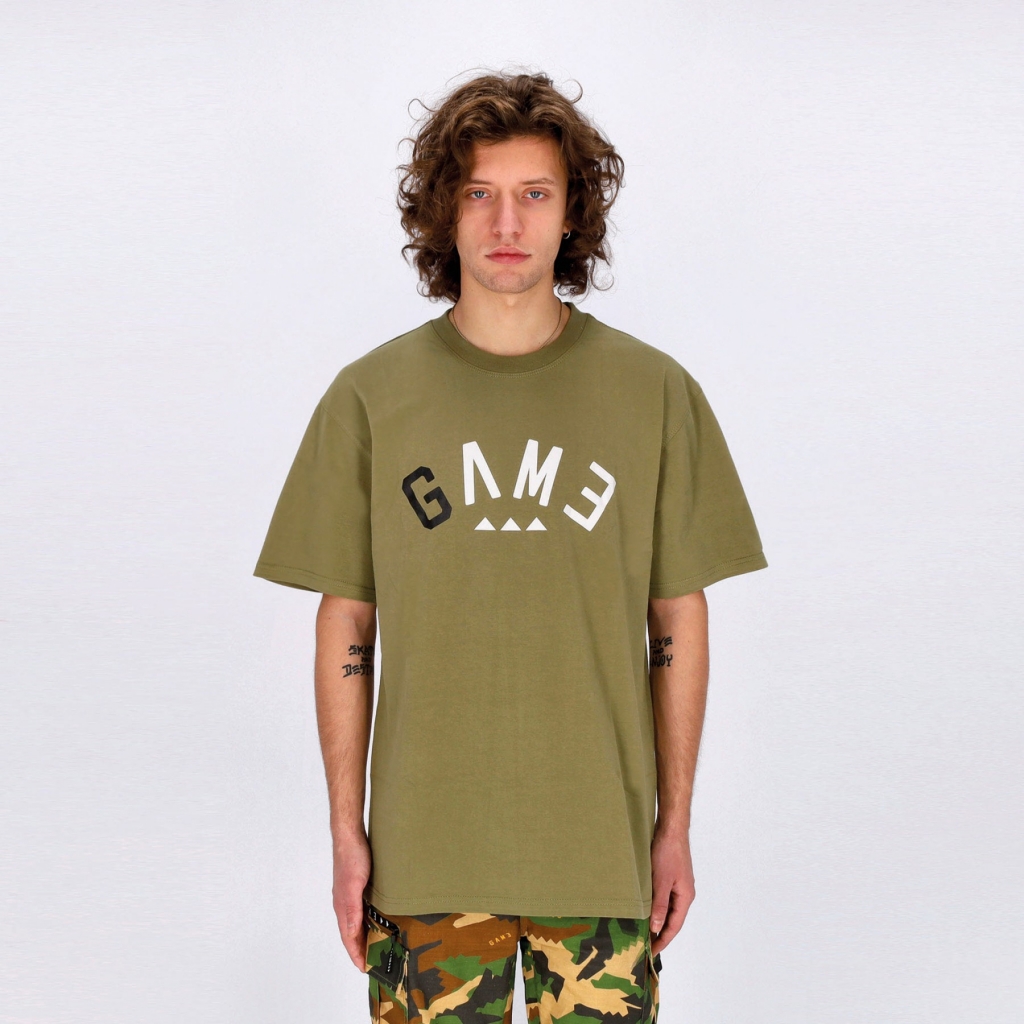 maglietta uomo arch logo tee WOODLAND