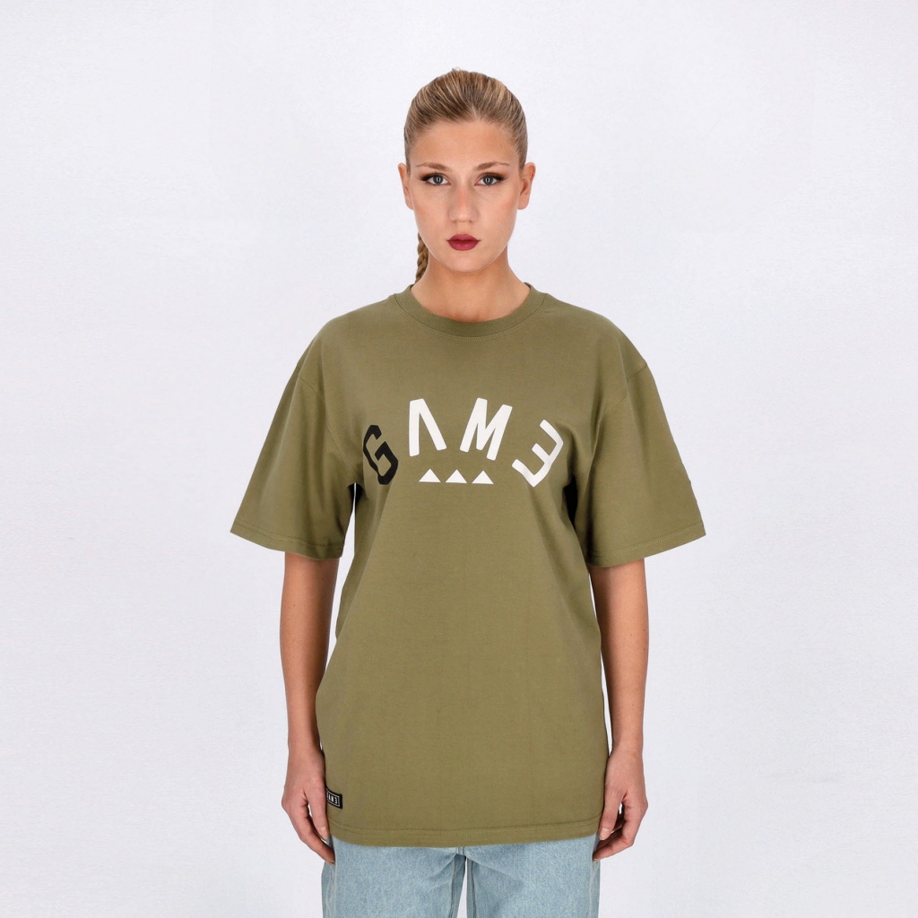 maglietta uomo arch logo tee WOODLAND