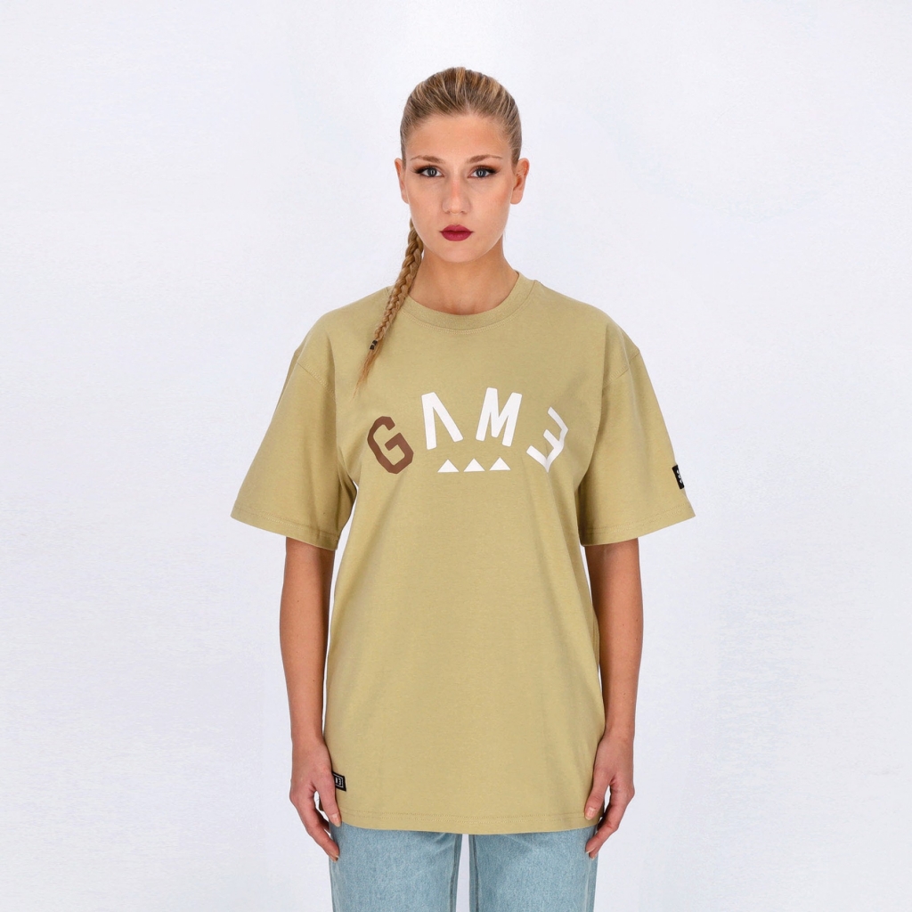maglietta uomo arch logo tee DESERT SAND