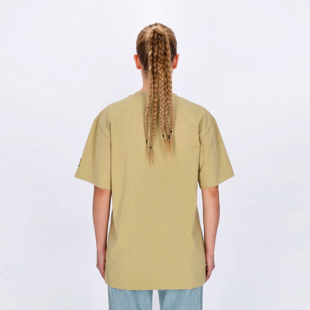 maglietta uomo arch logo tee DESERT SAND