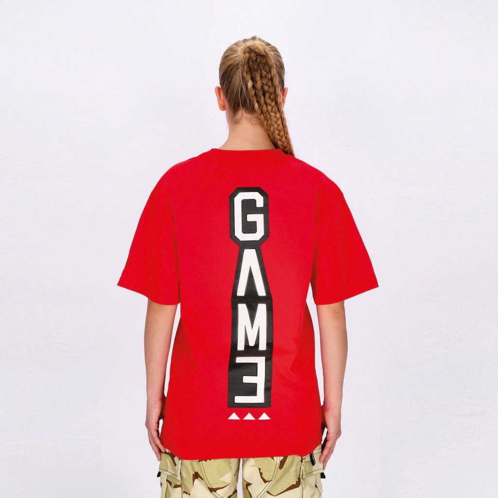 maglietta uomo vertical back g-tee ROYAL RED