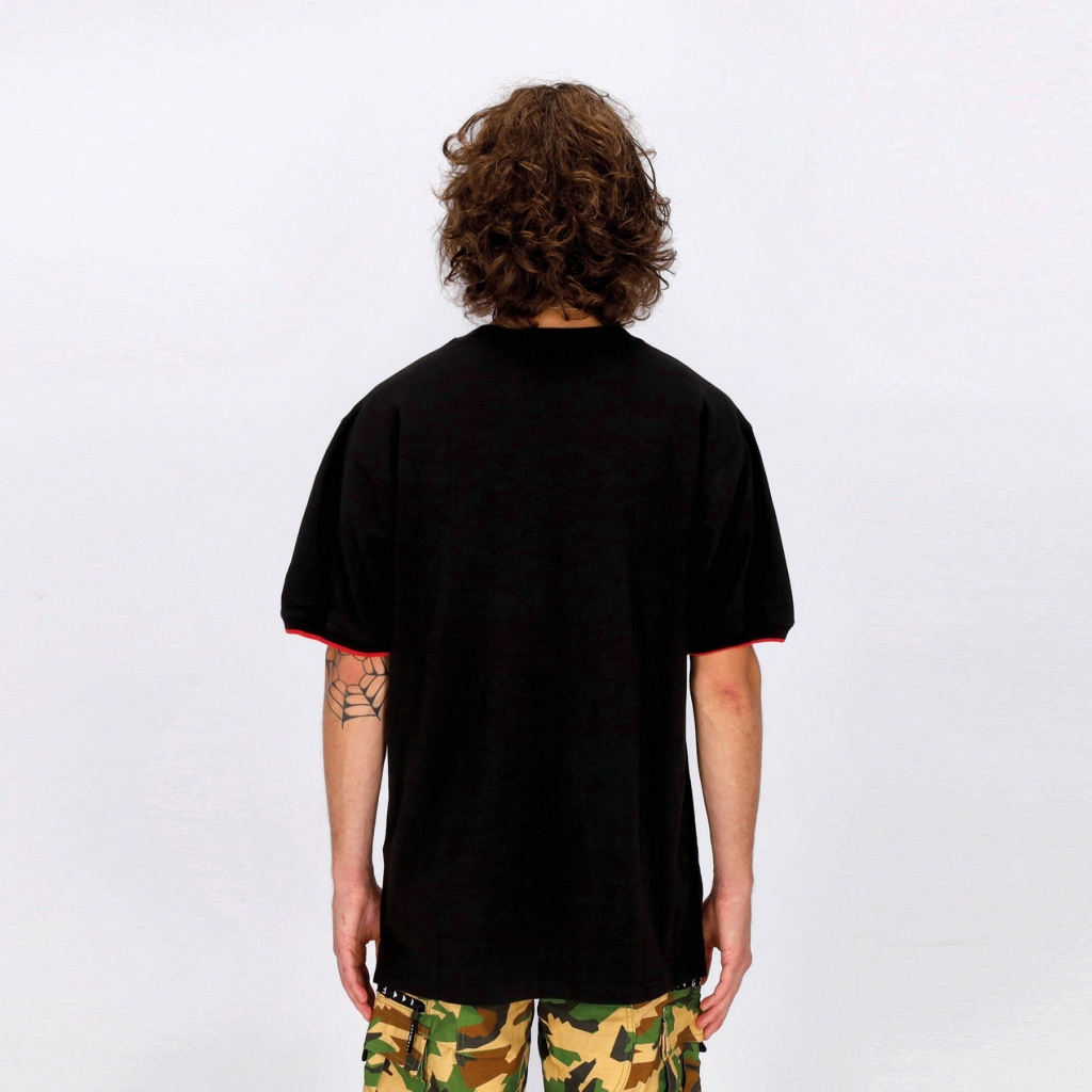 maglietta uomo cholo round neck g-polo JOLLY BLACK
