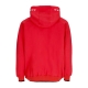 felpa cappuccio uomo arch logo hoodie ROYAL RED