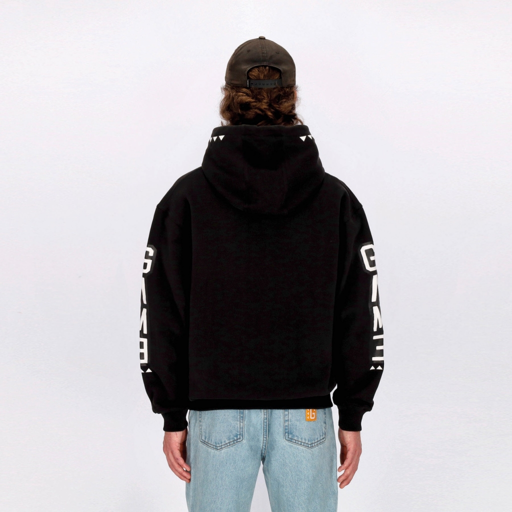 felpa cappuccio uomo armscript g-hoodie JOLLY BLACK