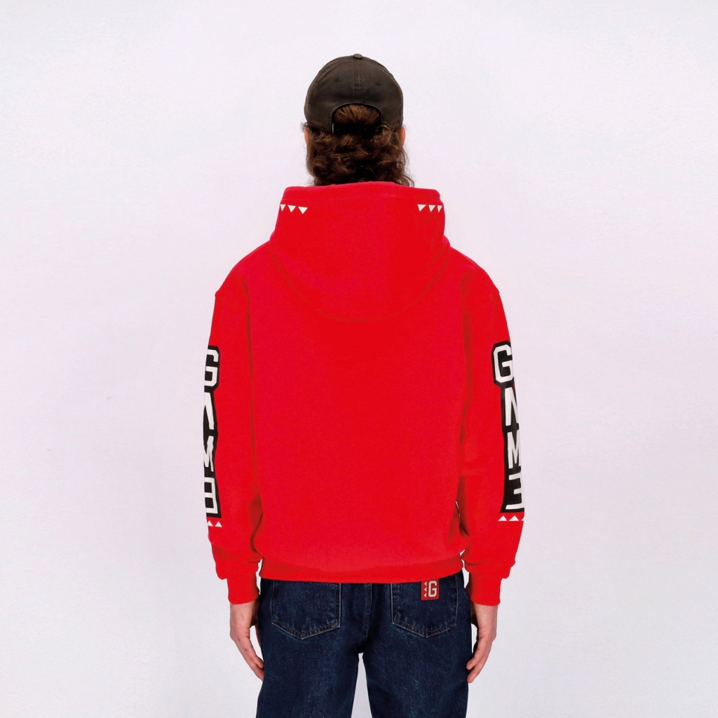 felpa cappuccio uomo armscript g-hoodie ROYAL RED