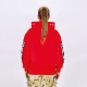 felpa cappuccio uomo armscript g-hoodie ROYAL RED