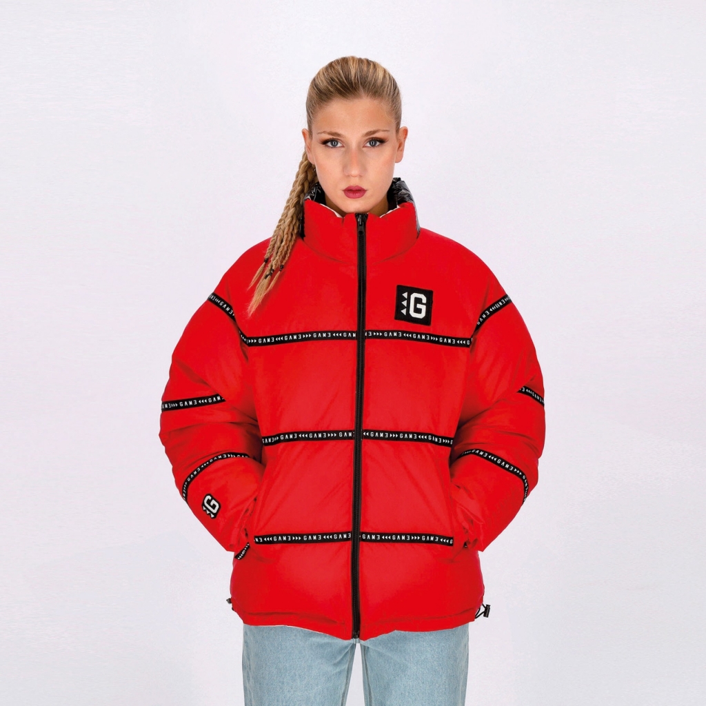 piumino uomo the lost tapes reverseable g-puffer jacket ROYAL RED/WHITE