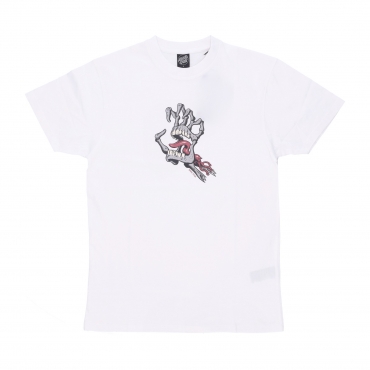 maglietta uomo bone hand cruz front tee WHITE