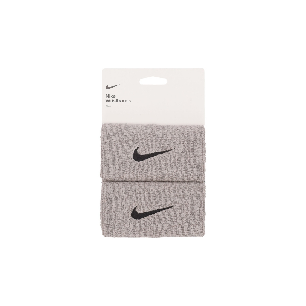 polsino uomo swoosh dw wristbands GREY/BLACK
