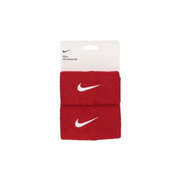 polsino uomo swoosh dw wristbands RED/WHITE