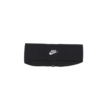 fascetta donna w headband club fleece BLACK/WHITE