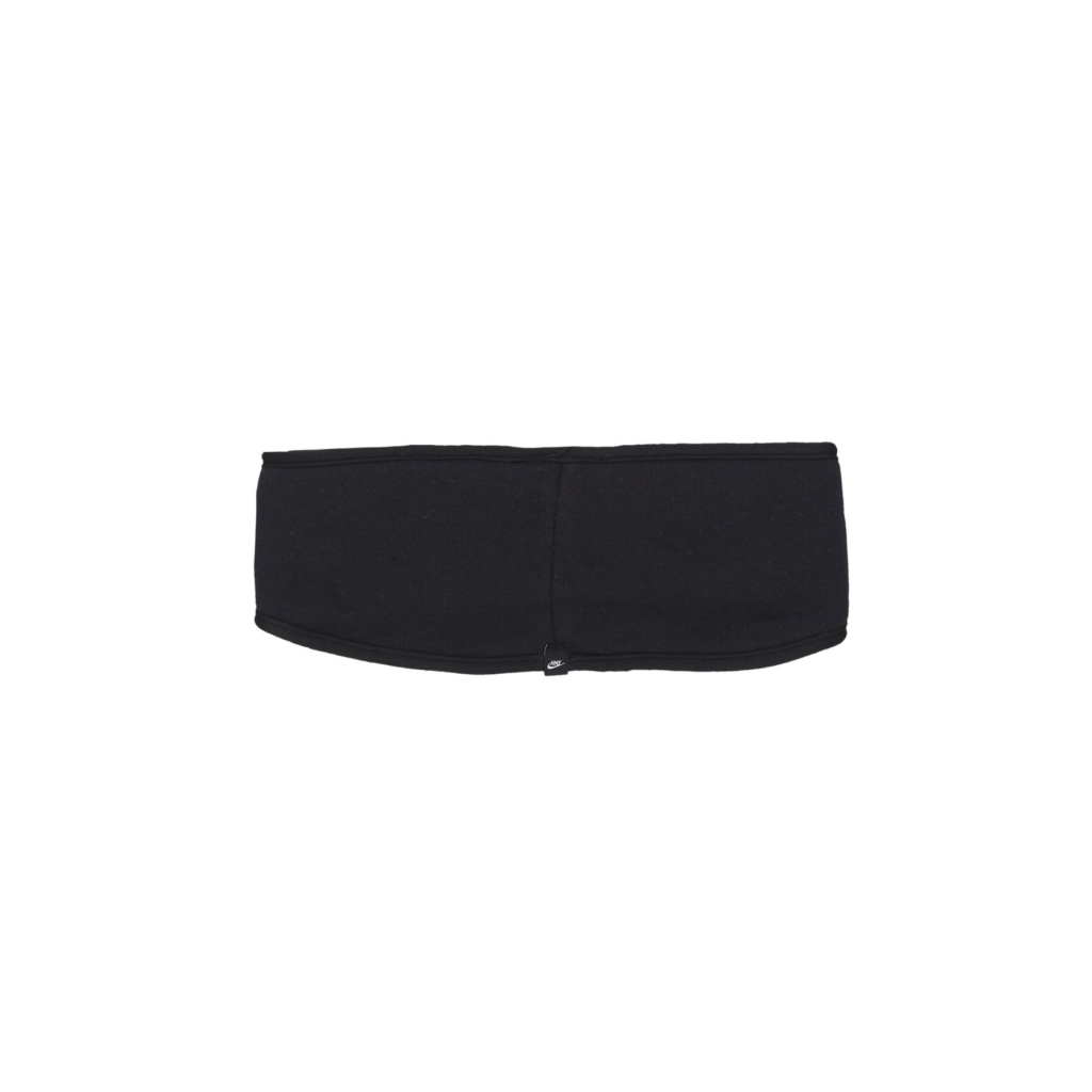 fascetta donna w headband club fleece BLACK/WHITE