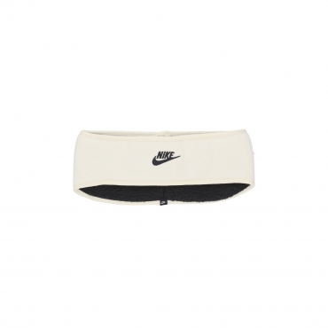 fascetta donna w headband club fleece CREAM/BLACK
