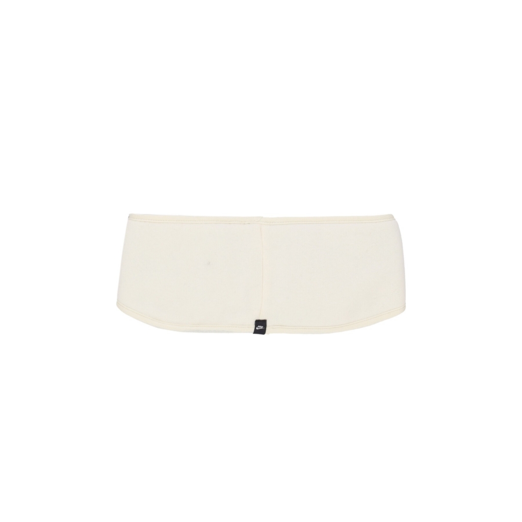 fascetta donna w headband club fleece CREAM/BLACK