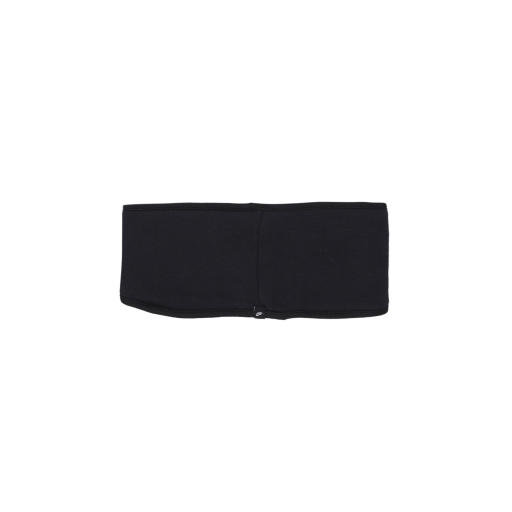 fascetta uomo headband club fleece BLACK/WHITE
