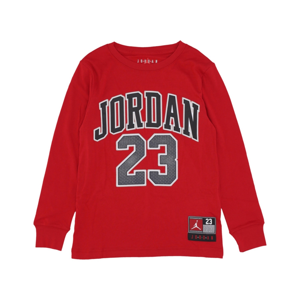 maglietta manica lunga ragazzo practice flight l/s tee GYM RED
