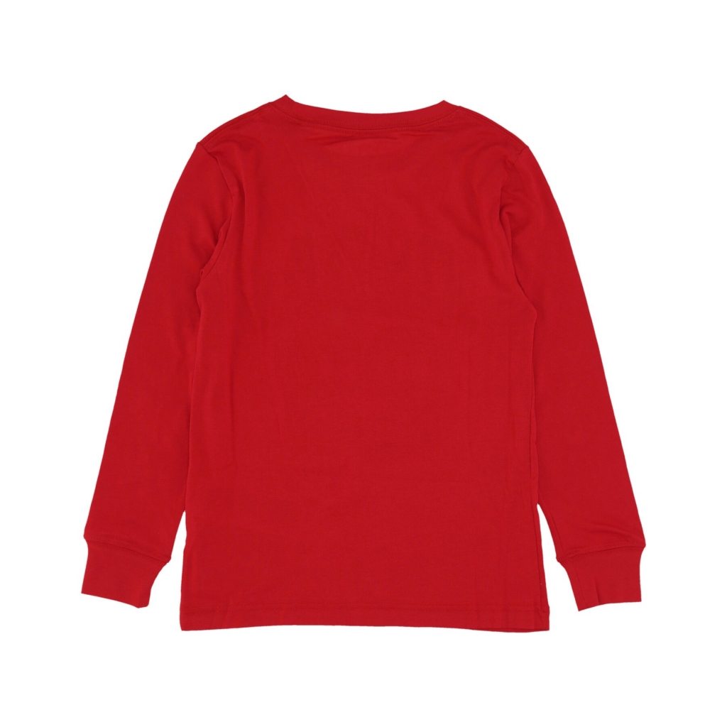 maglietta manica lunga ragazzo practice flight l/s tee GYM RED