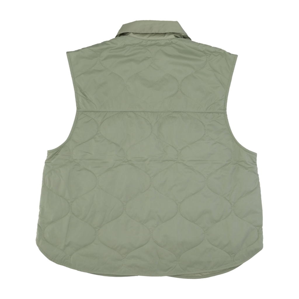 smanicato donna w sportswear essentials vest OIL GREEN/BLACK