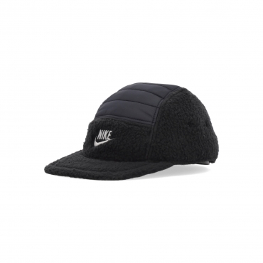 cappellino visiera piatta uomo unstructured 5- panel flat bill fly cap BLACK