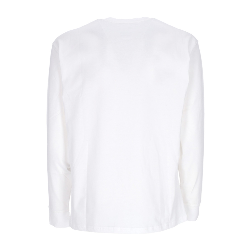 maglietta manica lunga uomo nba essentials l/s tee loslak WHITE