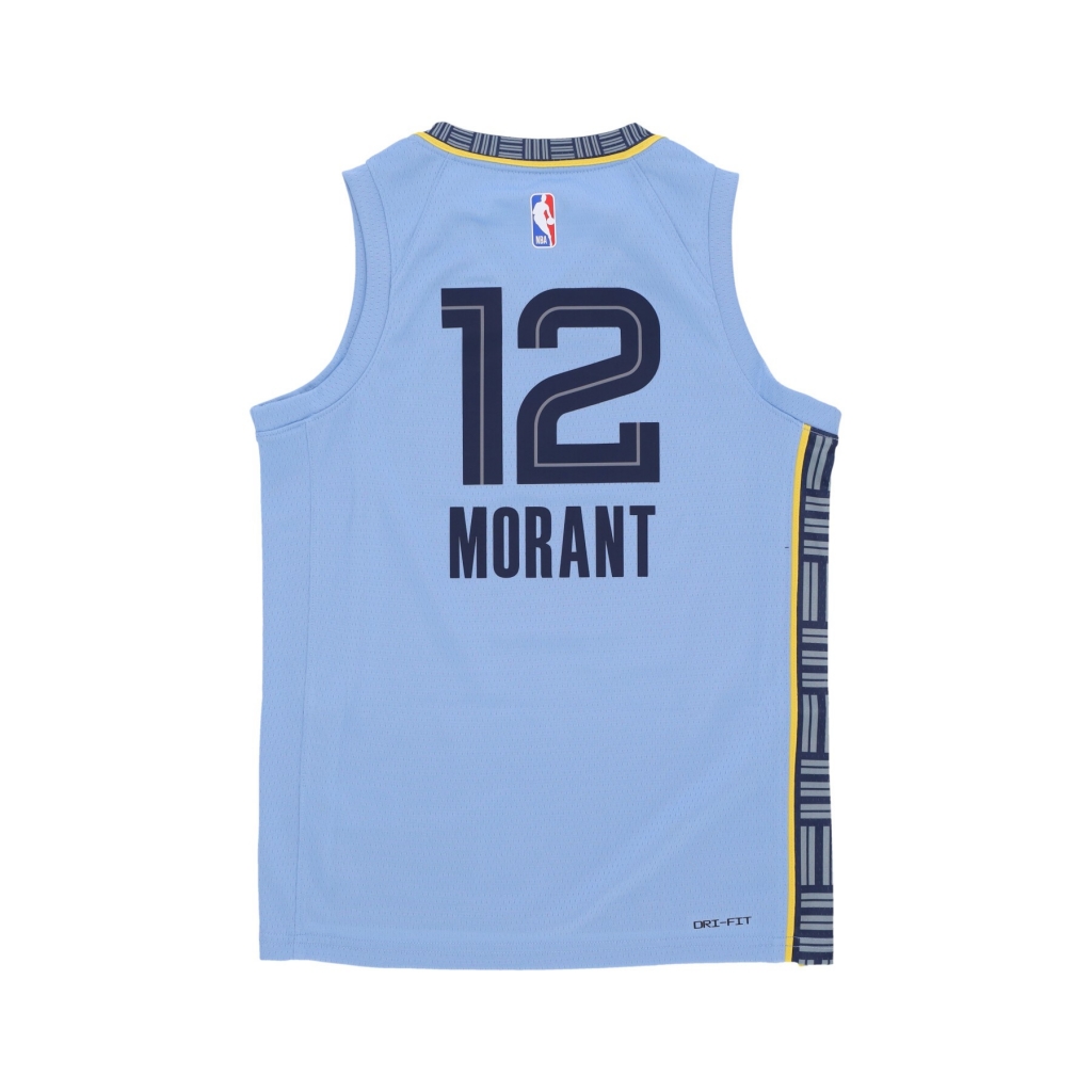 canotta basket ragazzo nba statement swingman jersey no 12 ja morant memgri ORIGINAL TEAM COLORS