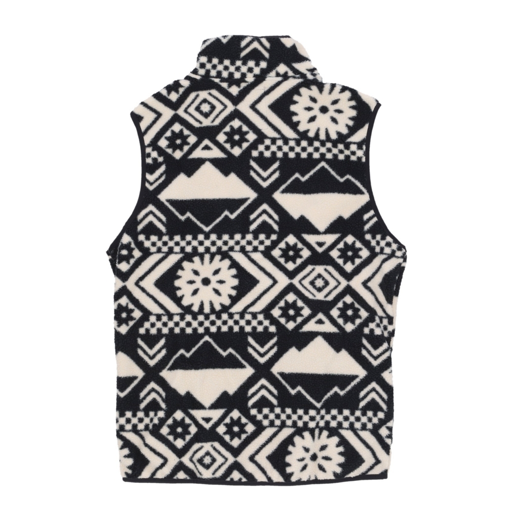 smanicato uomo helvetia vest BLACK CHECKERED