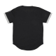 casacca bottoni uomo nfl on the clock mesh button front lasrai BLACK